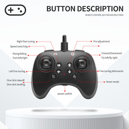 Cross-border new product remote control fighter four-channel suspension drone tumbling stunt toy foam drone