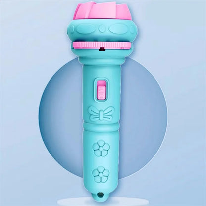 10Pcs Cartoon Projector Flashlight Cards, Creative Kids Flashlight Toy Projector for Children, Bedtime Story Toy for Babies