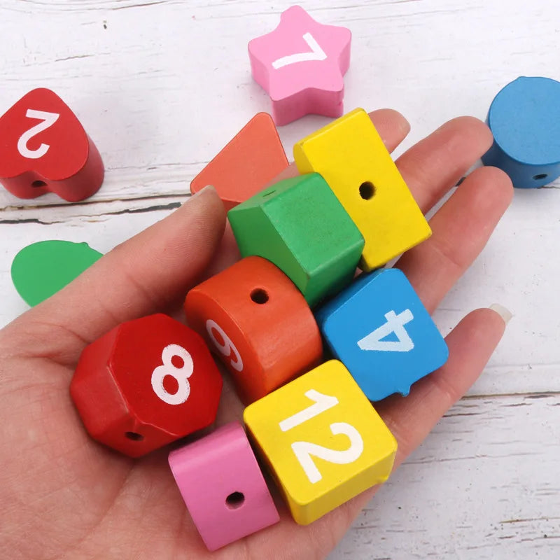 Montessori Wooden Toys for Children 3 4 5 6 7 8 Years Development Games Wood Puzzle for Kids Educational Boy Girl Gift TMZ